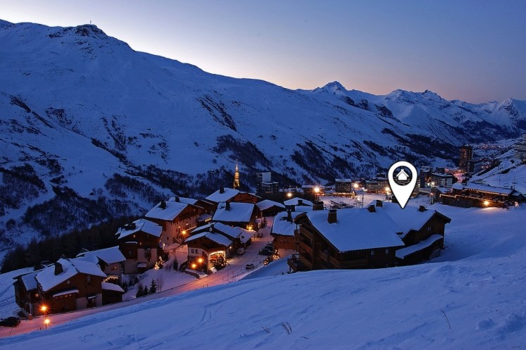 Accès direct aux pistes depuis la résidence